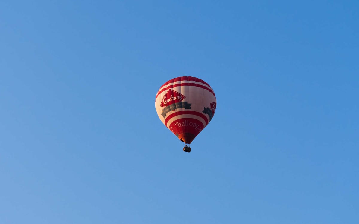 Balloon in the Sky / Photo by me